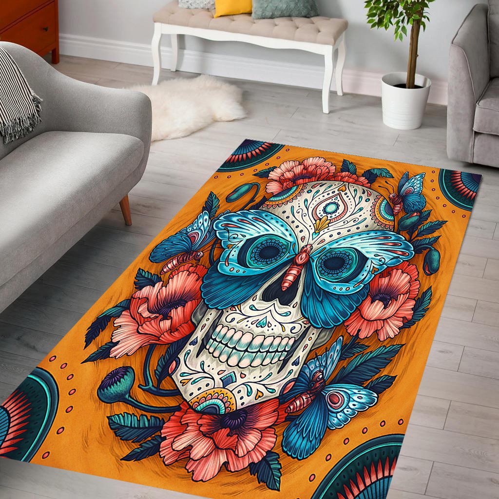 Skull Area Rug – 04320