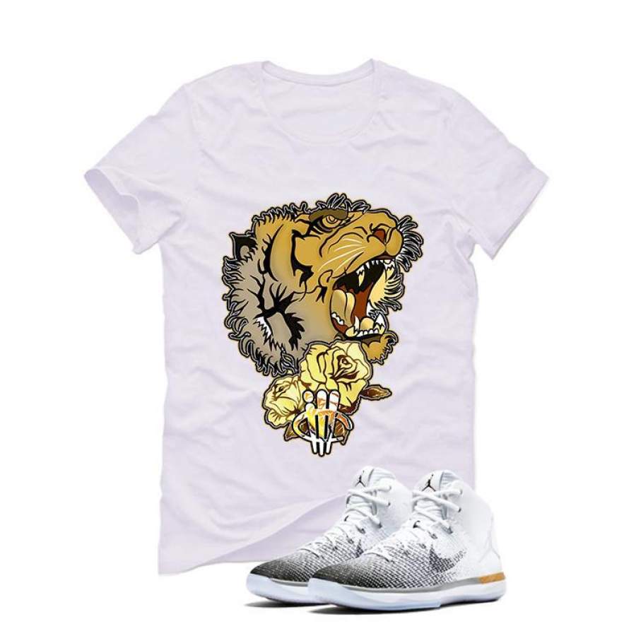 Air Jordan 31 CNY White T (Rose Tiger) T-shirt