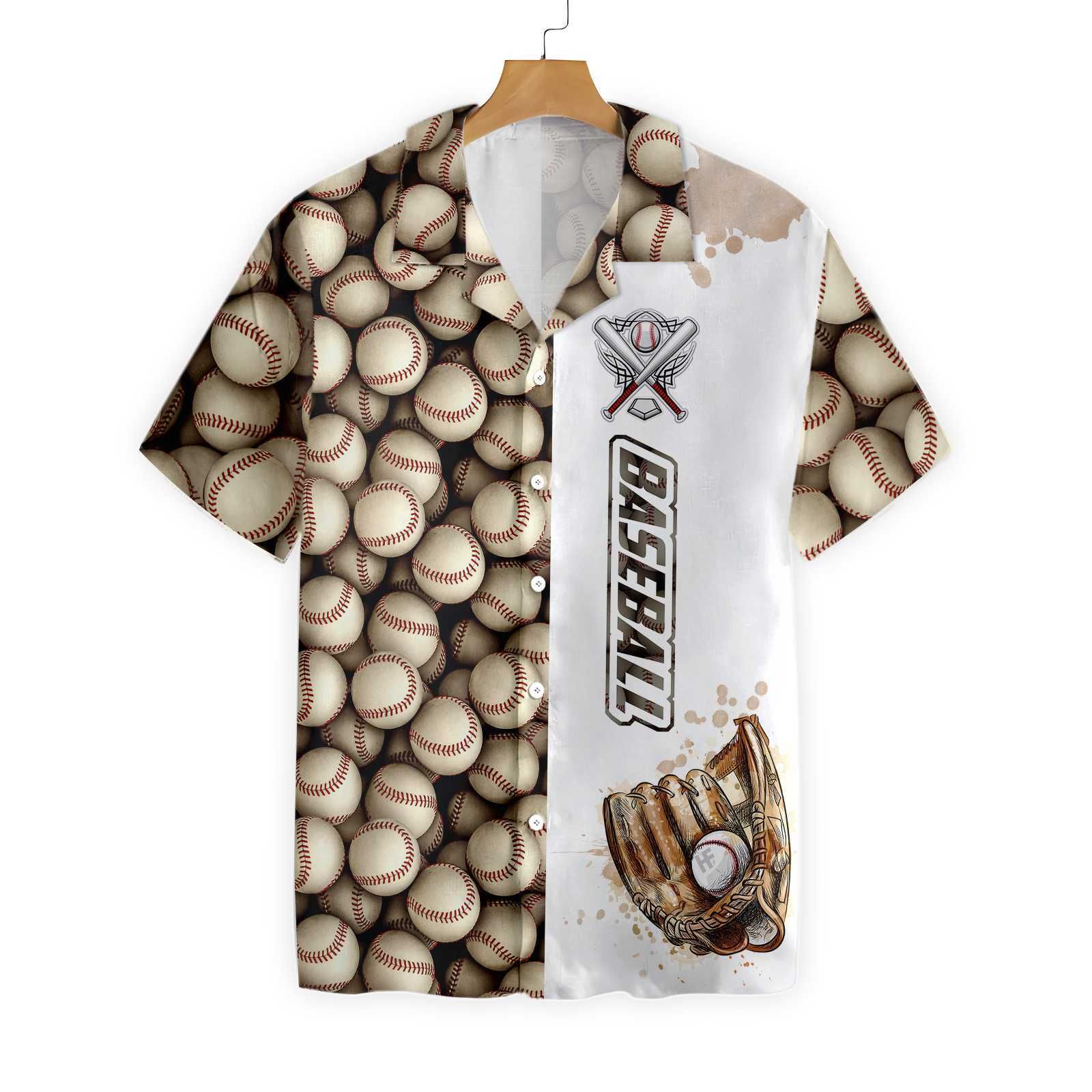 Baseball Pattern And Logo Ez24 2701 Hawaiian Shirt