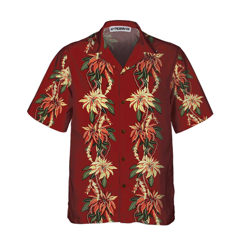 Poinsettia Christmas Hawaii Vintage Best Gift Ideas Ha3431