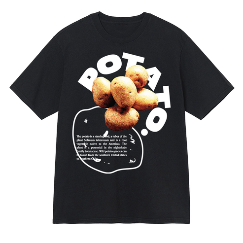 Five Potatoes Tee Shirt Outfit  For Men  For Women