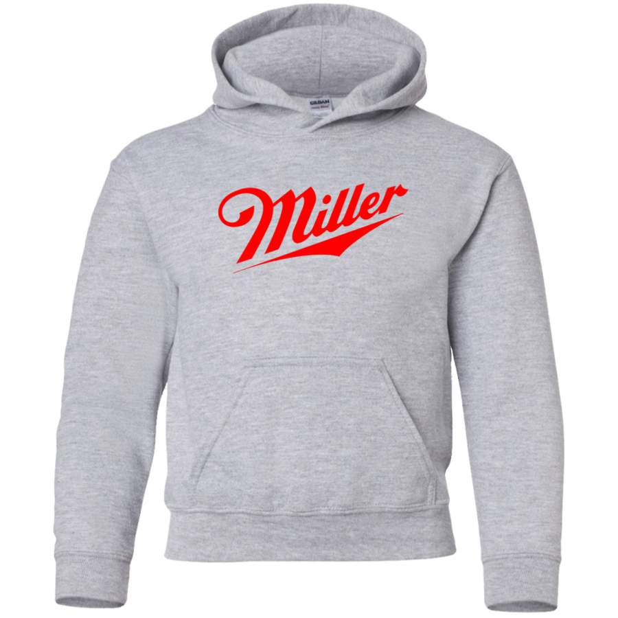 AGR Miller Beer Logo Youth Pullover Hoodie