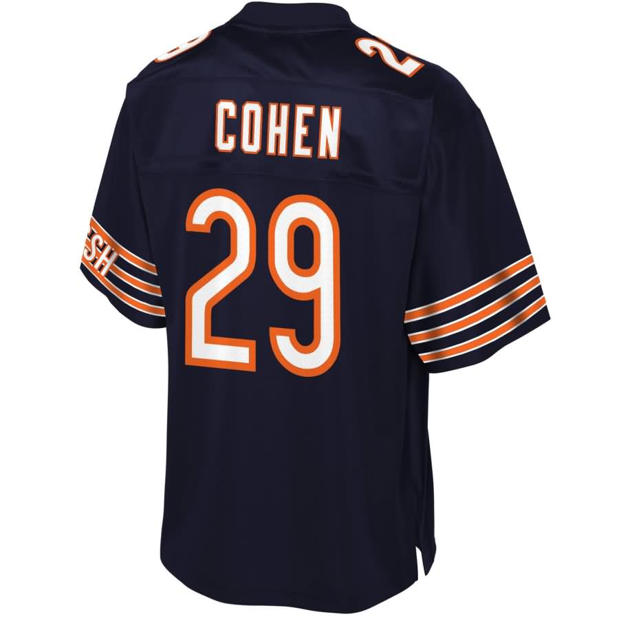 Tarik Cohen Chicago Bears NFL Pro Line Player Jersey – Navy