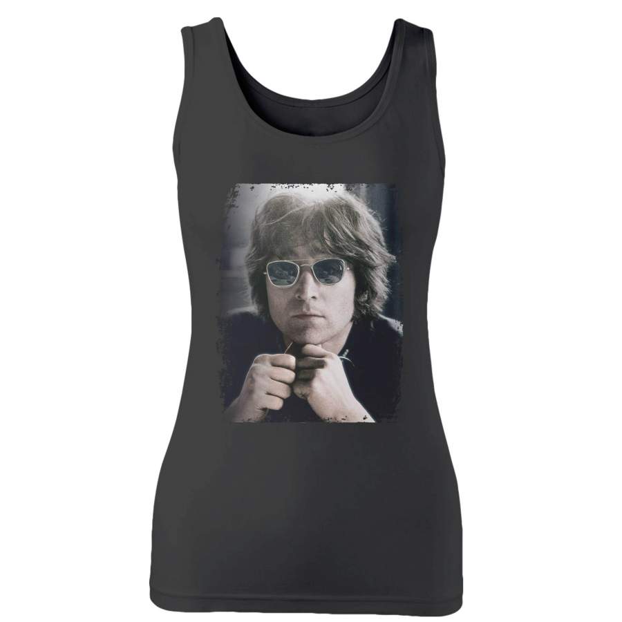 John Lennon Glasses Woman’s Tank Top