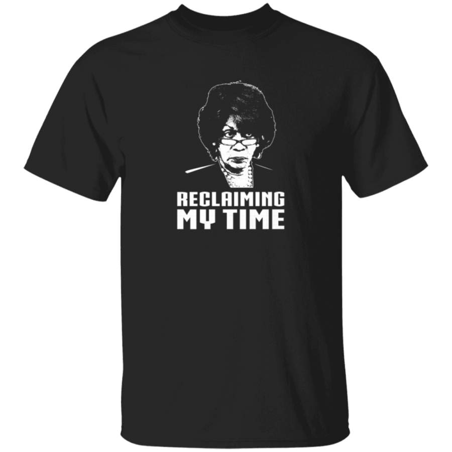 Reclaiming My Time Auntie Maxine Waters Political TShirt