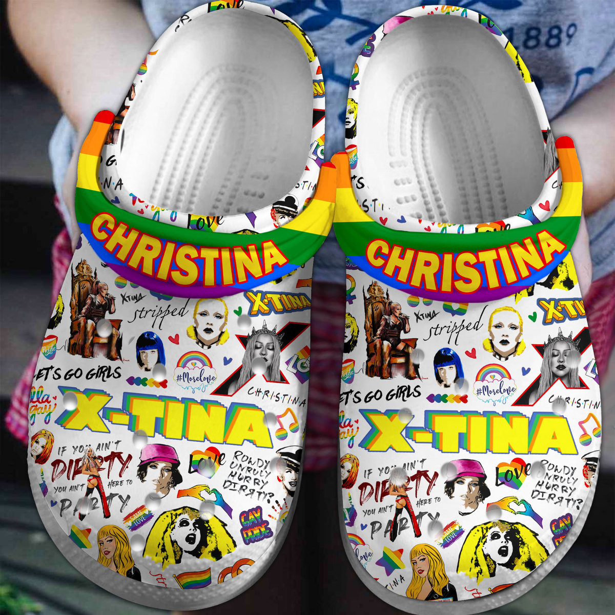Christina Aguilera Crocss Clogs For Men Women And Kid Xrzsyrbc