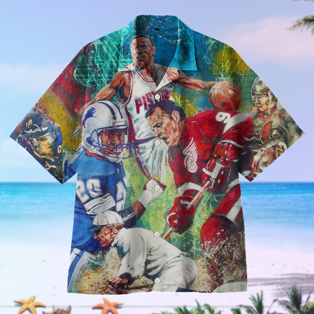 Sports Painting Art Hawaii Shirt Unisex Adult Ha5110