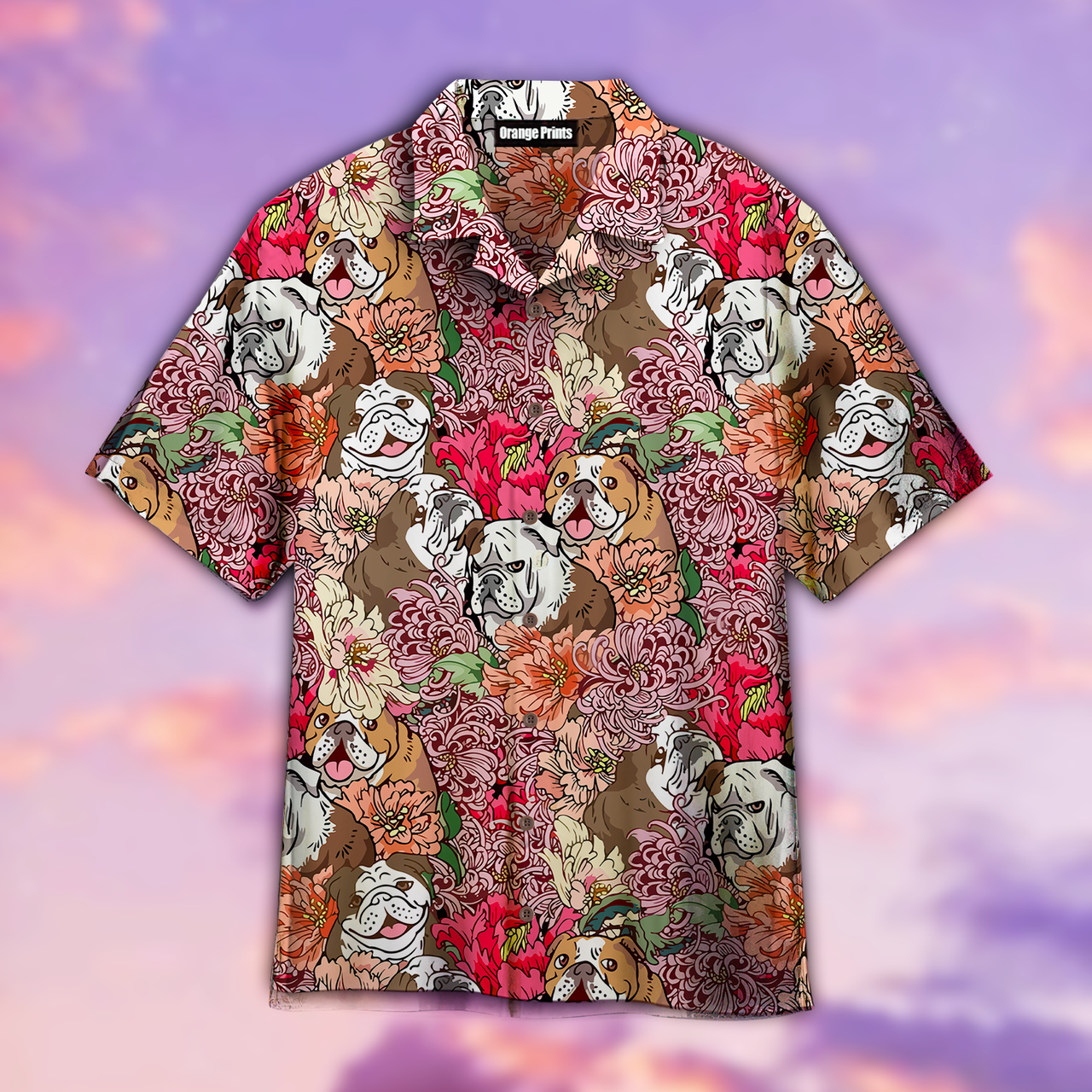 English Bulldog Aloha Hawaii Shirts Unisex Ha27348