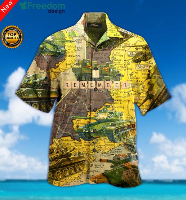 Amazing Tank Veteran Hawaiian Shirt | Unisex