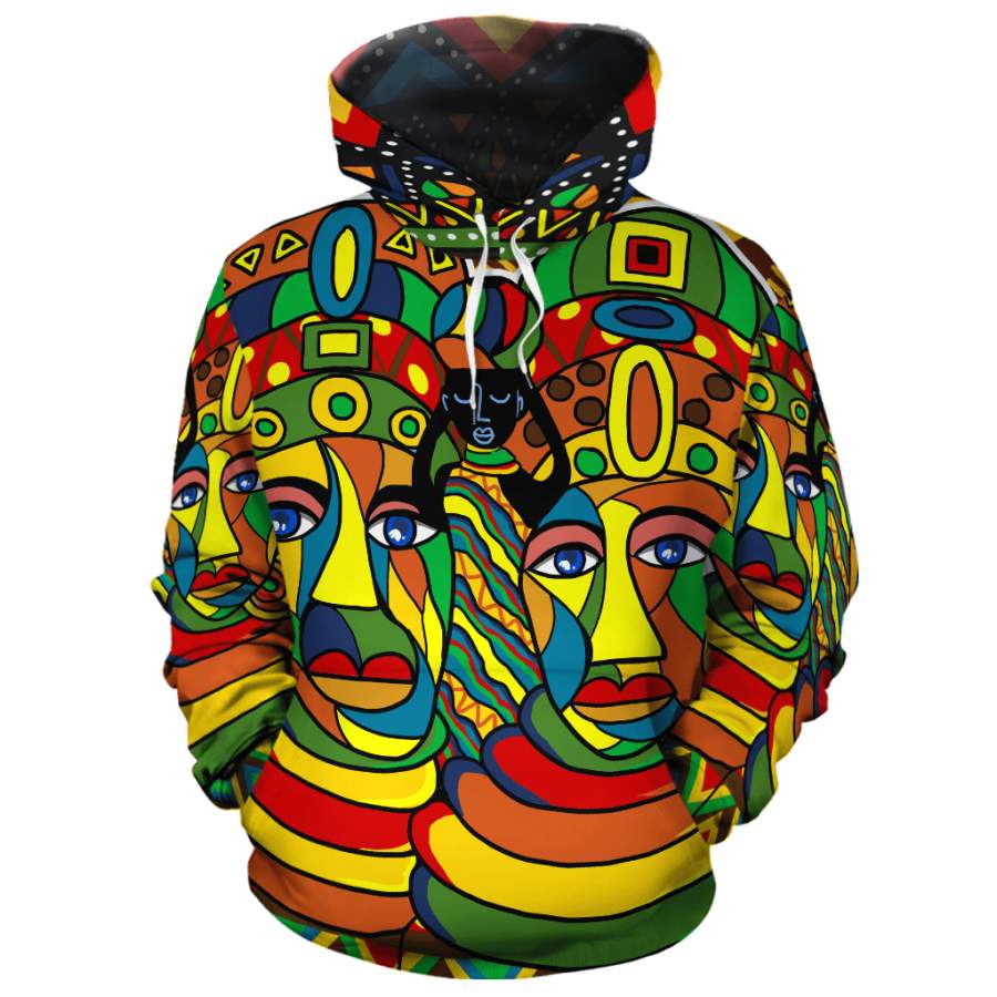 Abstract Painting All-over Hoodie