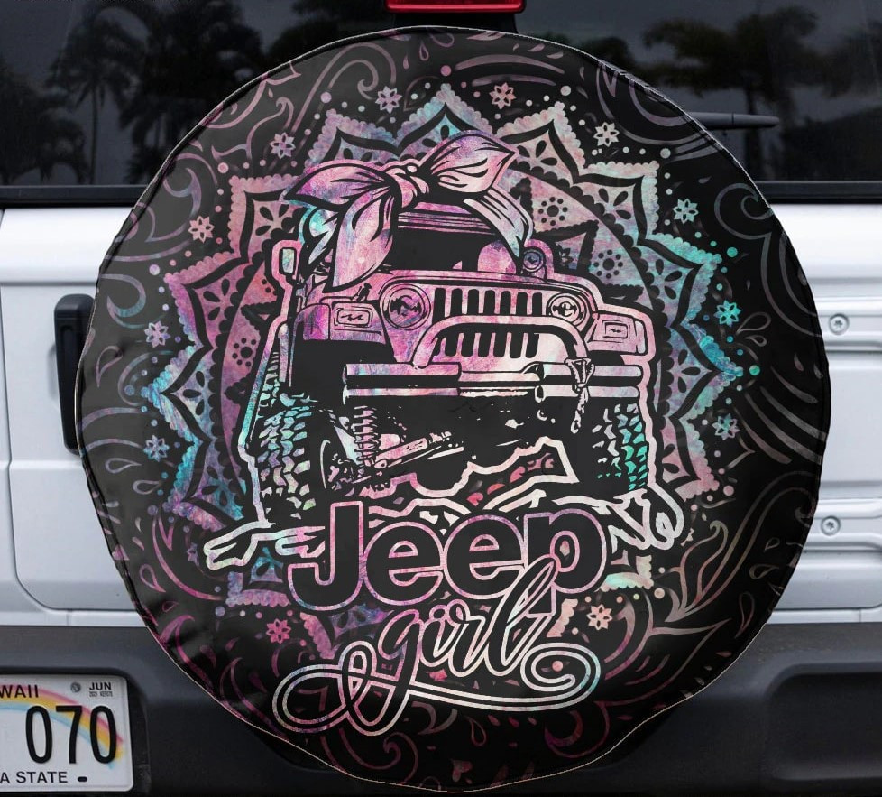 Jp Girl Mandala Spare Tire Cover