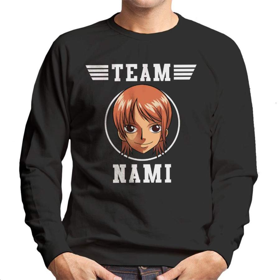 Team Nami One Piece Men’s Sweatshirt