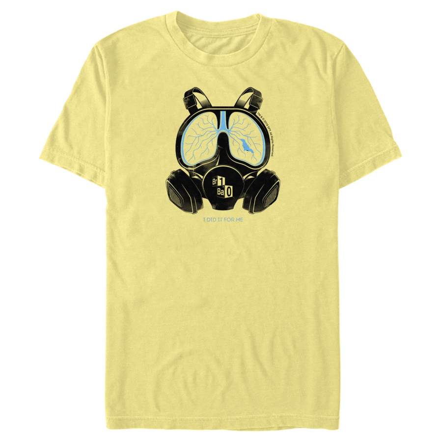 Breaking Bad Men’s 10th Anniversary Did It For Me Lung Mask  T Shirt