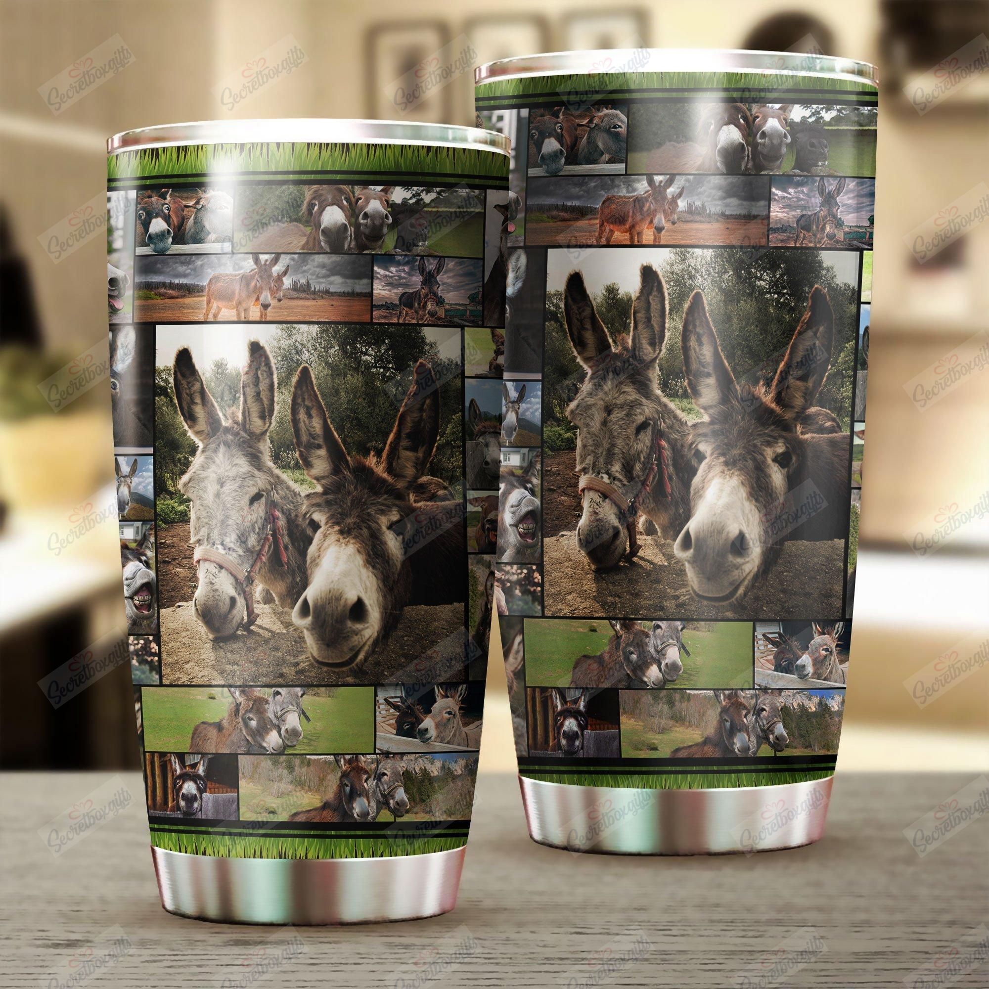 Personalized Donkey Animal YU2502692CL Tumbler