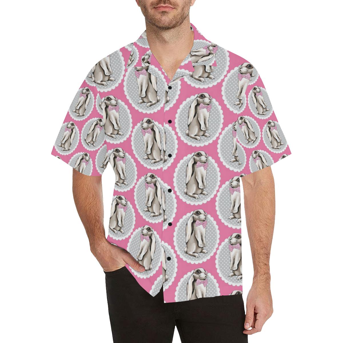 Rabbit Pattern Print Design Rb019 Hawaiian Shirt