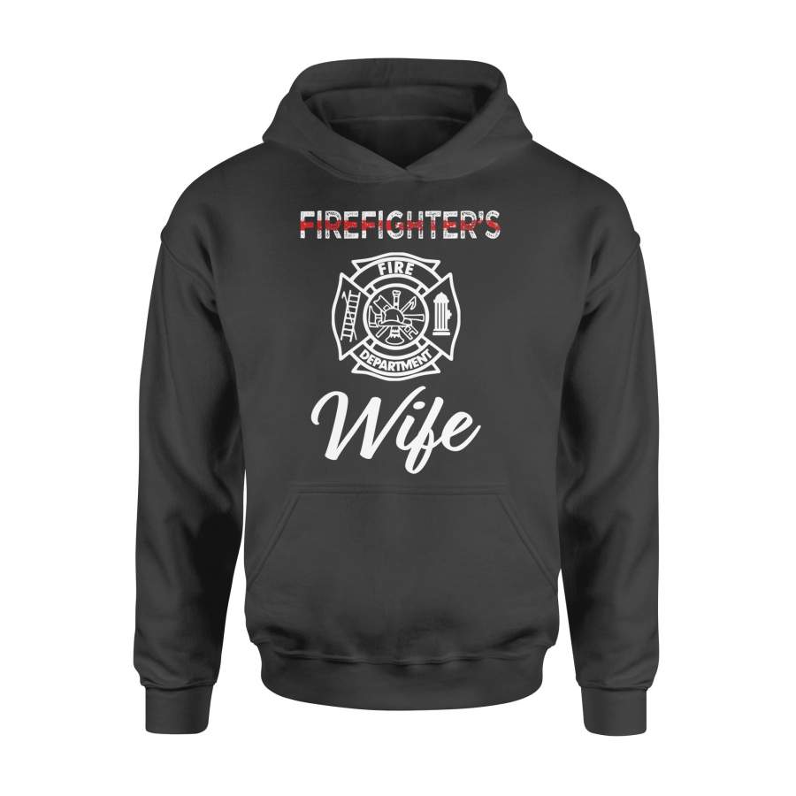 Womens Firefighters Wife proud firemans wifey womens Tshirt Saying Hoodie