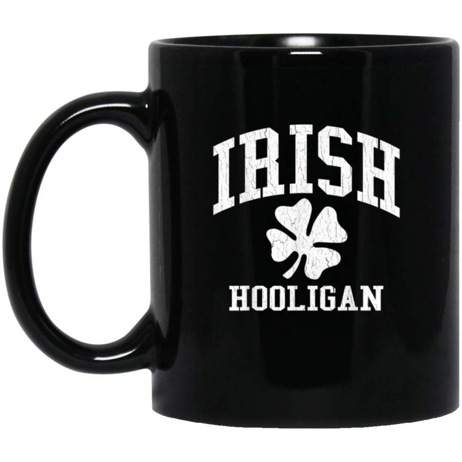 Funny Irish Hooligan vintage distressed look Funny Mug