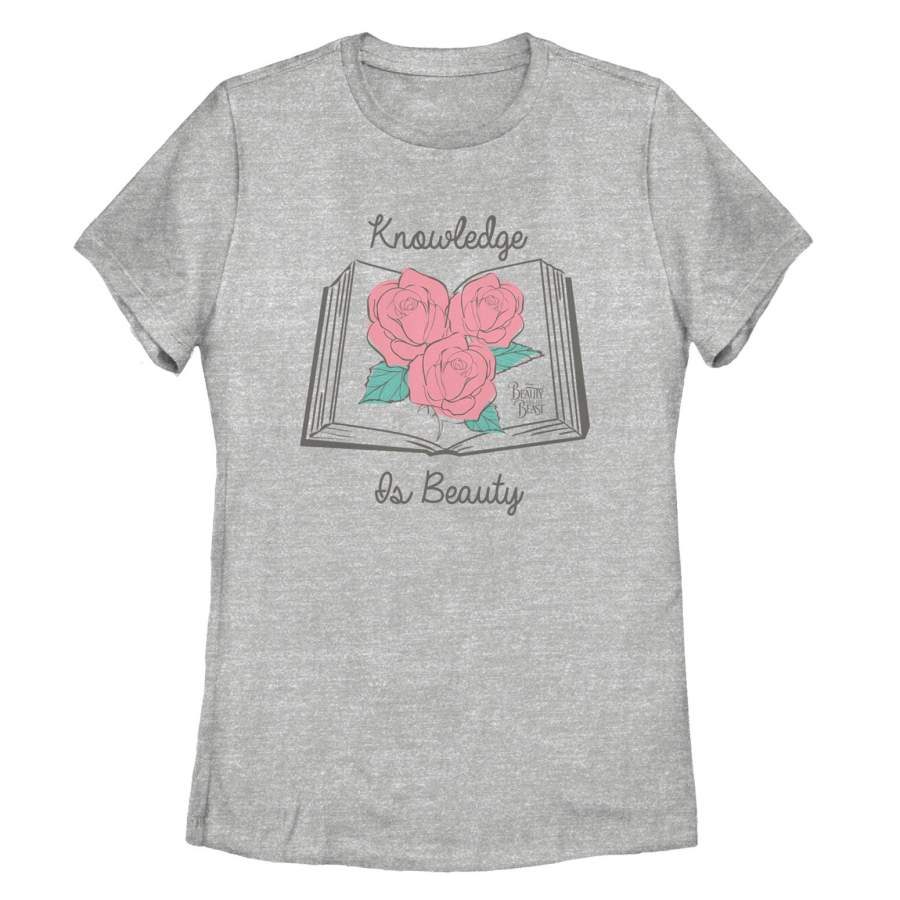 Beauty and the Beast Women’s Knowledge T-Shirt