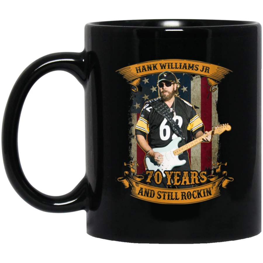 Vintage Hank Jr Williams Legend Live Forever 11 oz Mug