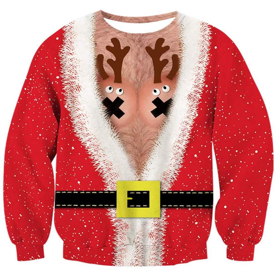 Ugly Christmas Sweater Crewneck Sweatshirt