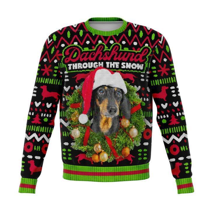 Merry Christmas Dogs Ugly Christmas Sweater | For Men & Women | Adult | Us6246