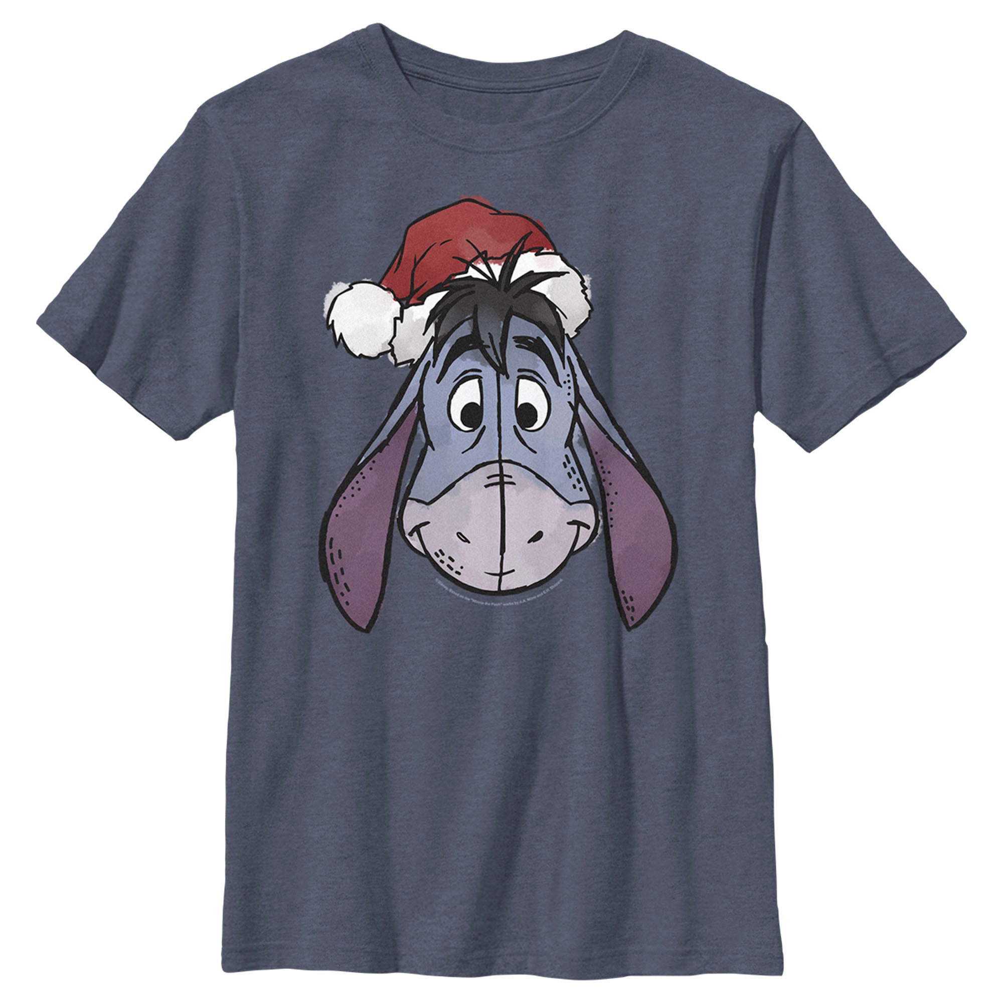 Boy’S Winnie The Pooh Santa Eeyore T-Shirt