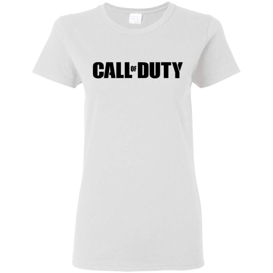 AGR Call of Duty Black Womens T-Shirt