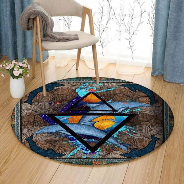 Dolphin Limited Edition Round  Sku 268449 Rug