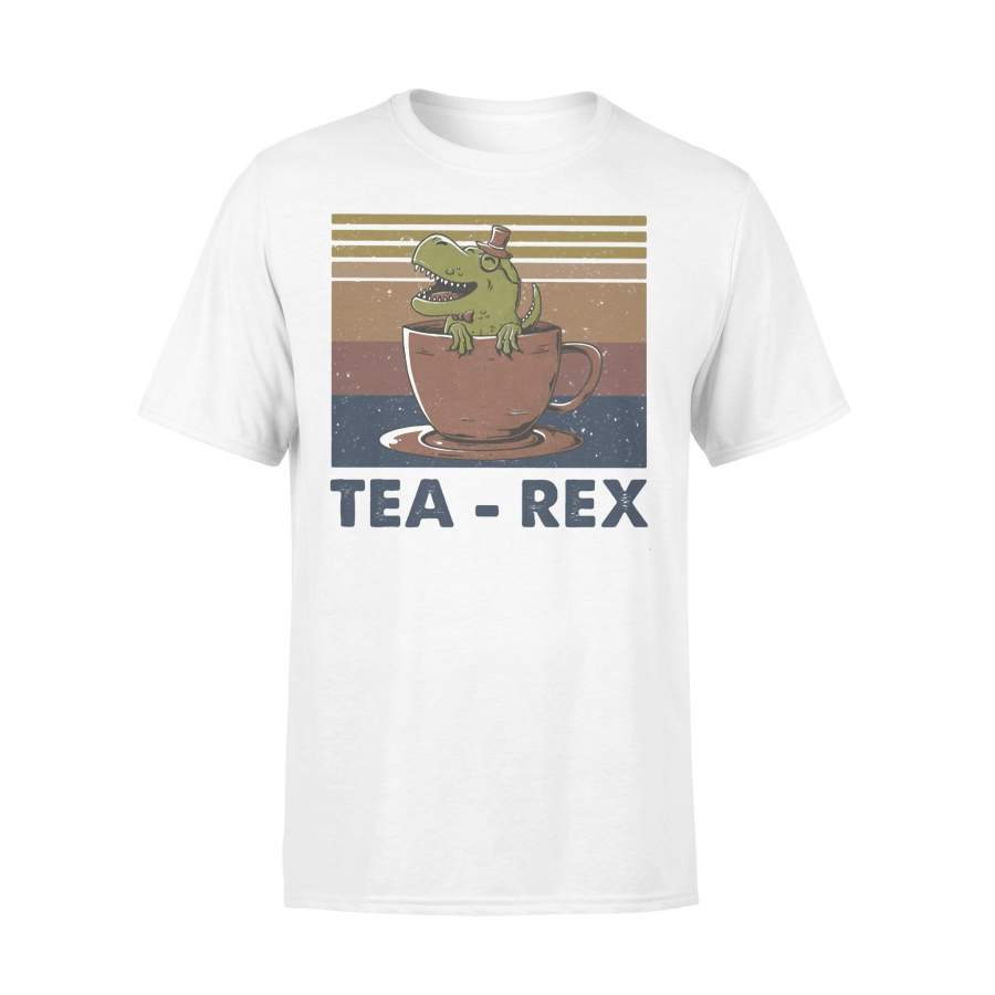 Dinosaurs T Rex Coffee Vintage Retro T-shirt