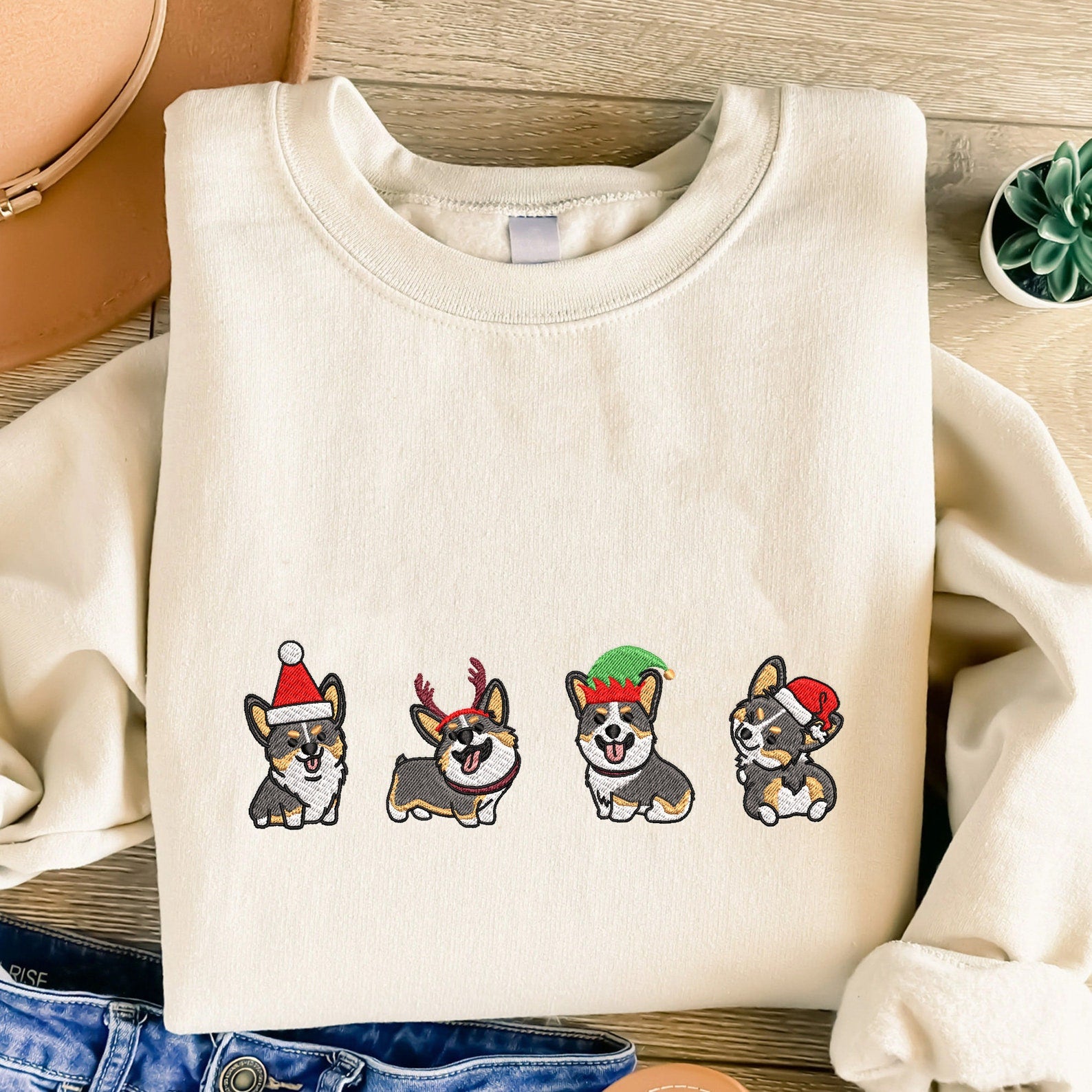 Cute Dogs Sweatshirt 2D Crewneck Sweatshirt All Over Print Sweatshirt For Women Sweatshirt For Men Sws5286