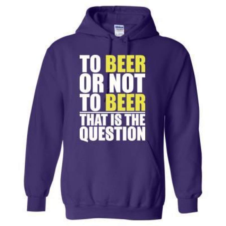 AGR To Beer Or Not To Beer That Is The Question – Heavy Blend™ Hooded Sweatshirt