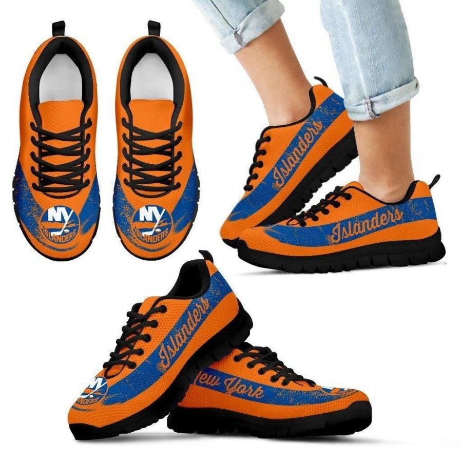 Cool Line Logo New York Islanders Sneakers #199