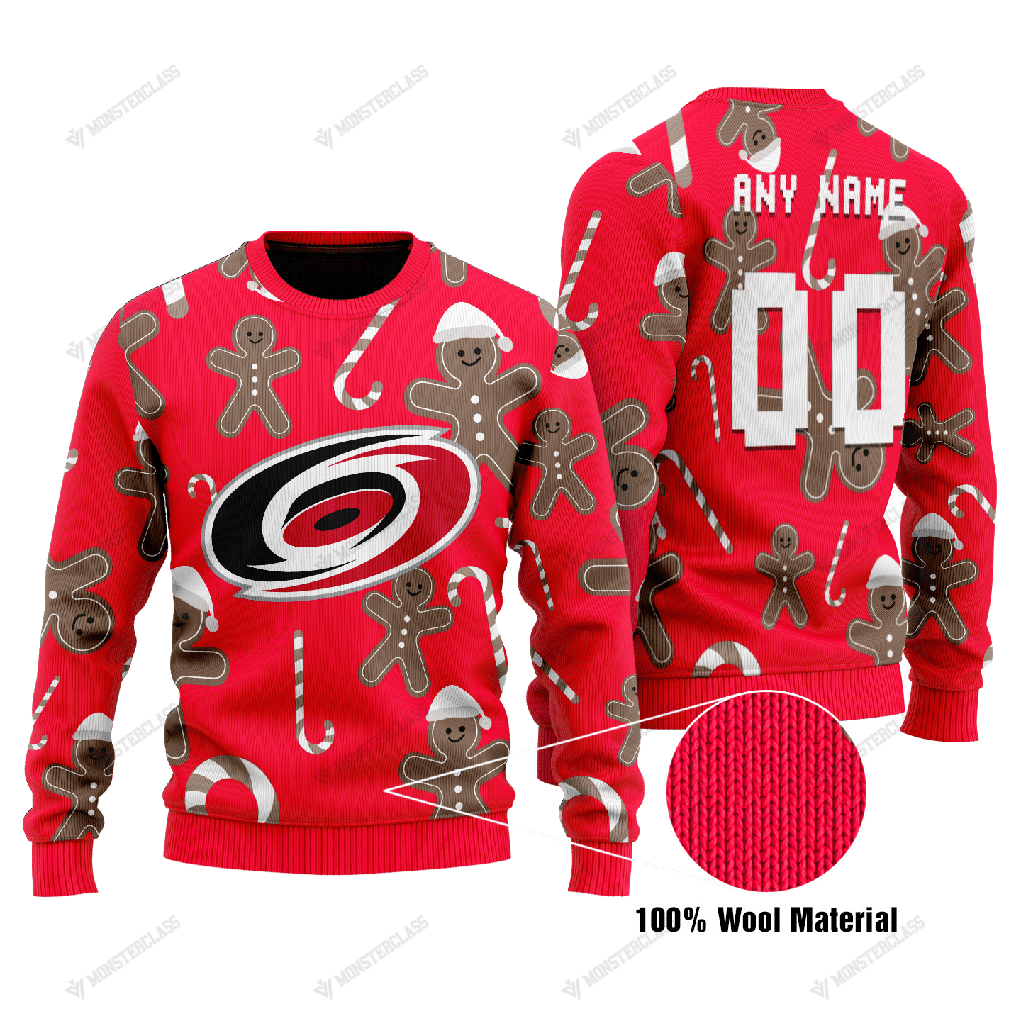 Carolina Hurricanes – CUSTOMIZE YOUR NAME & NUMBER – HOT SALE 3D PRINTED