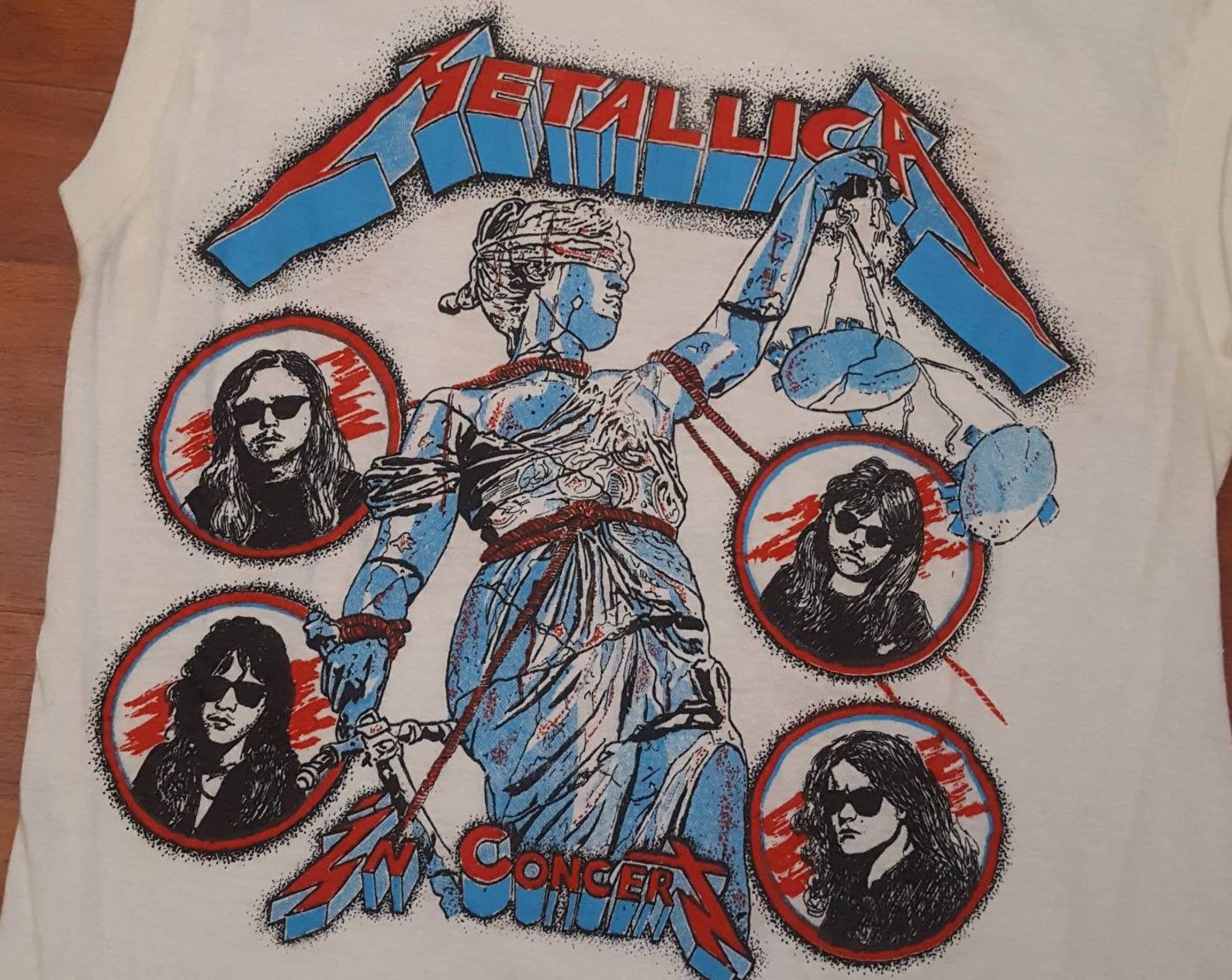 1988 Metallica Live On Tour And Justice For All Tank Top – S Like A S/M – Vintage Metallica Tour Tee – 1988 Metallica Shirt M