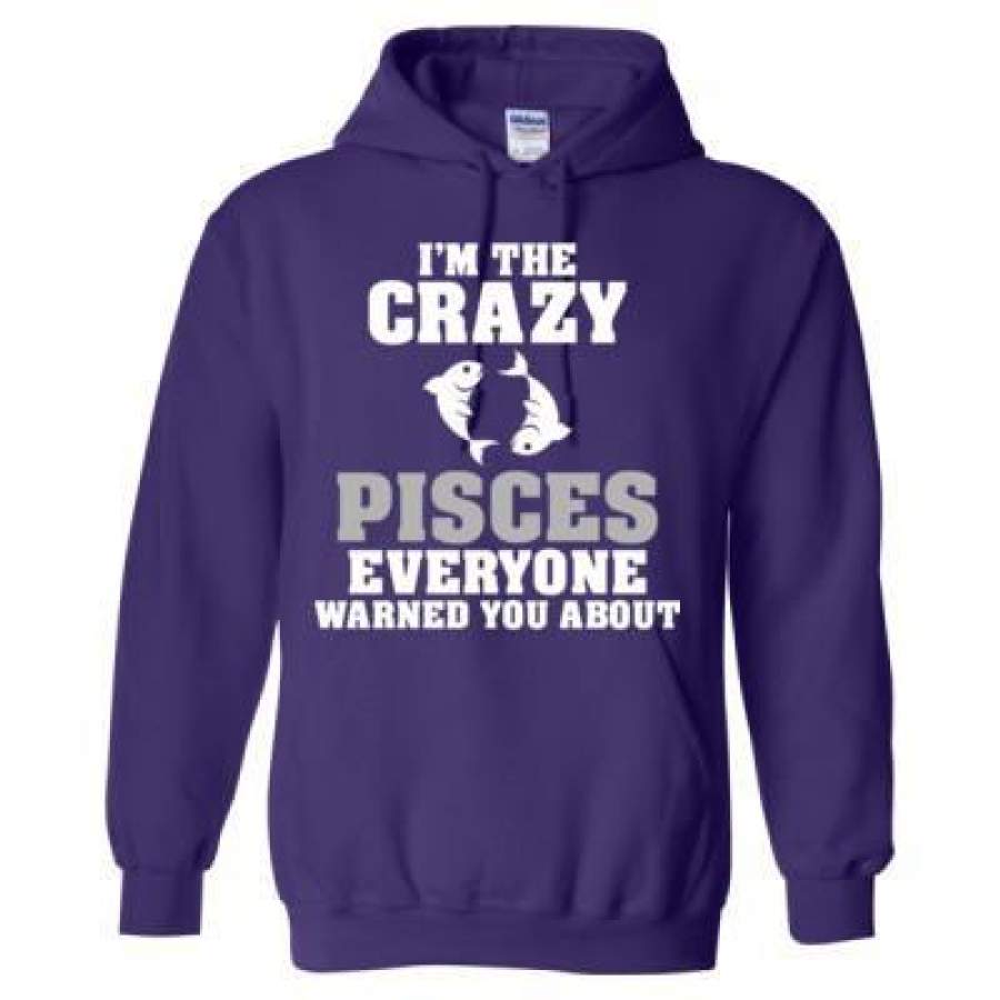 AGR Im The Crazy Pisces Everyone Warned You About – Heavy Blend™ Hooded Sweatshirt