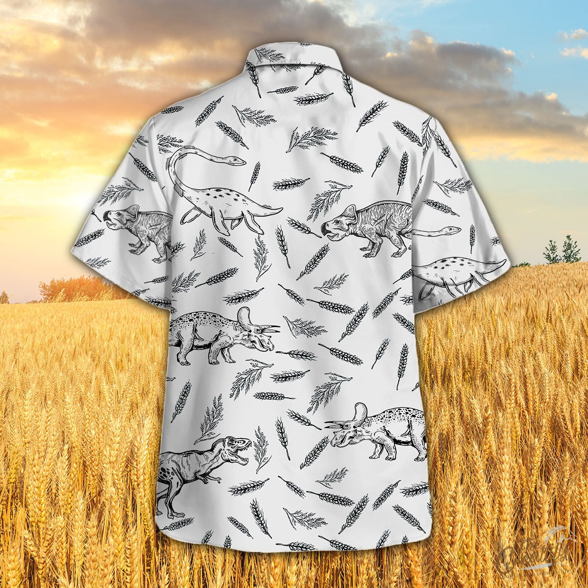 Dinosaur Pattern – Hawaiian Shirt