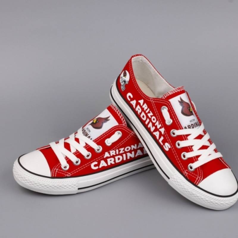 Arizona Cardinals Canvas Shoes, Cardinals Sneakers, Tennis Shoes T-D849R