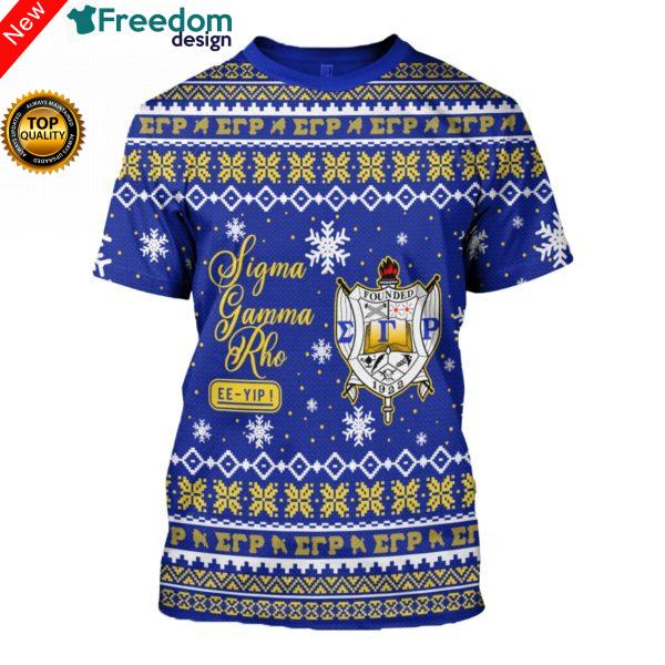 3D Full Over Printed Sigma Gamma Rho Clothes