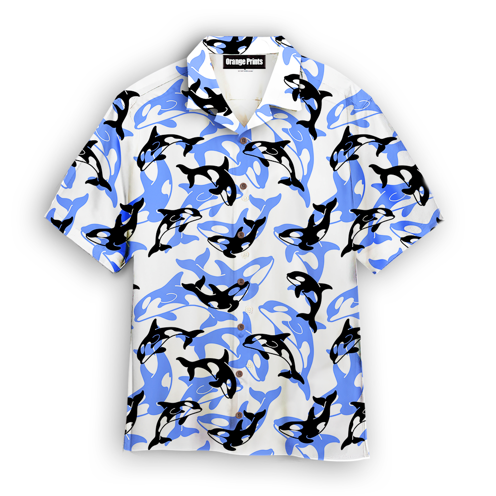 Realistic Whale Orcinus Aloha Hawaiian Shirts For Men And Women | Wt6720