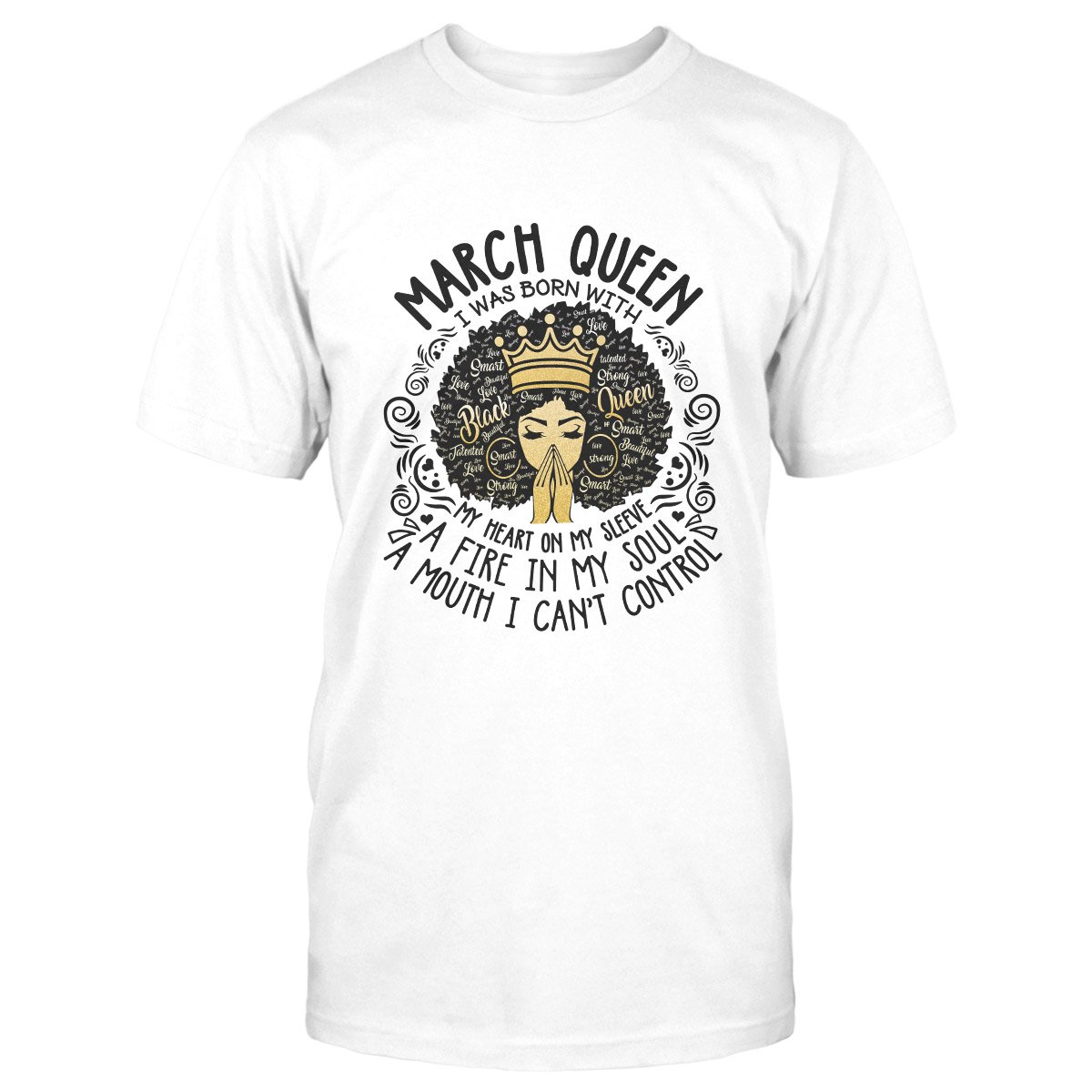 March Black Queen My Heart On My Sleeve Ver B Ez07 2909 Classic T-Shirt