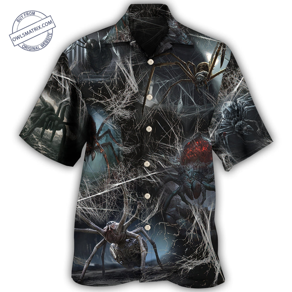 Halloween Spider Dark Scary Hawaii Shirt Ha61476