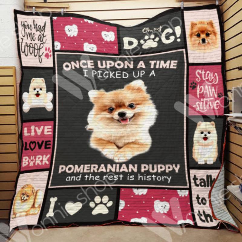 Pomeranian Dog Blanket OCT3101 79O56