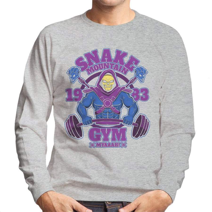 He Man Skeletor Snake Mountain Gym Men’s Sweatshirt