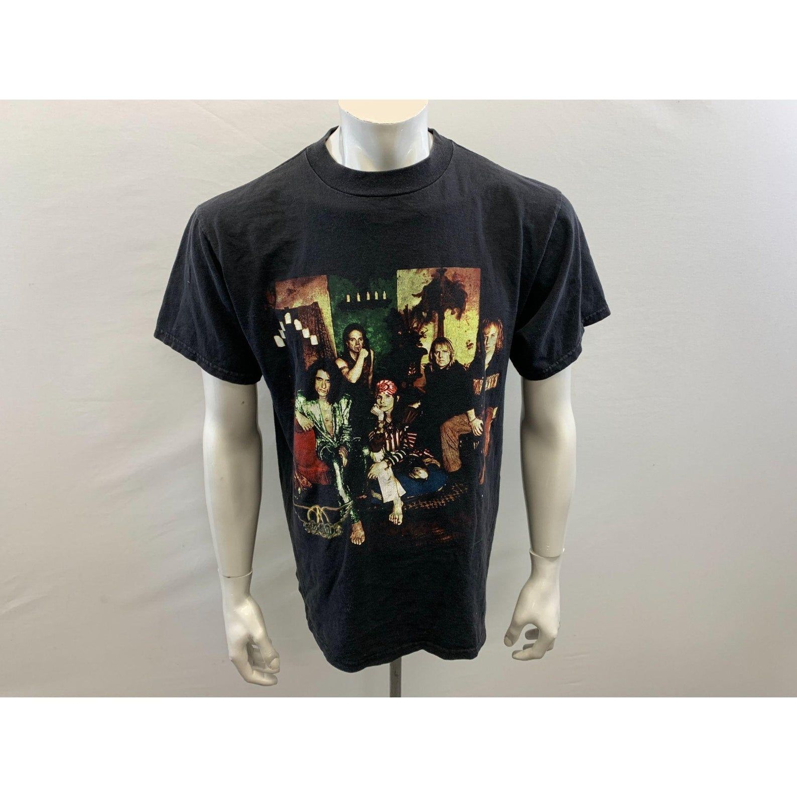 Aerosmith Nine Lives North America Tour 1997 Band T-Shirt Vintage