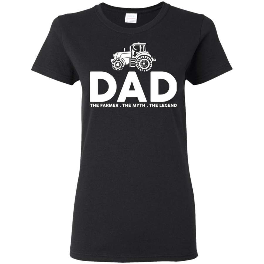 AGR Dad The Farmer The Myth The Legend Fathers Day T-shirt Womens T-Shirt