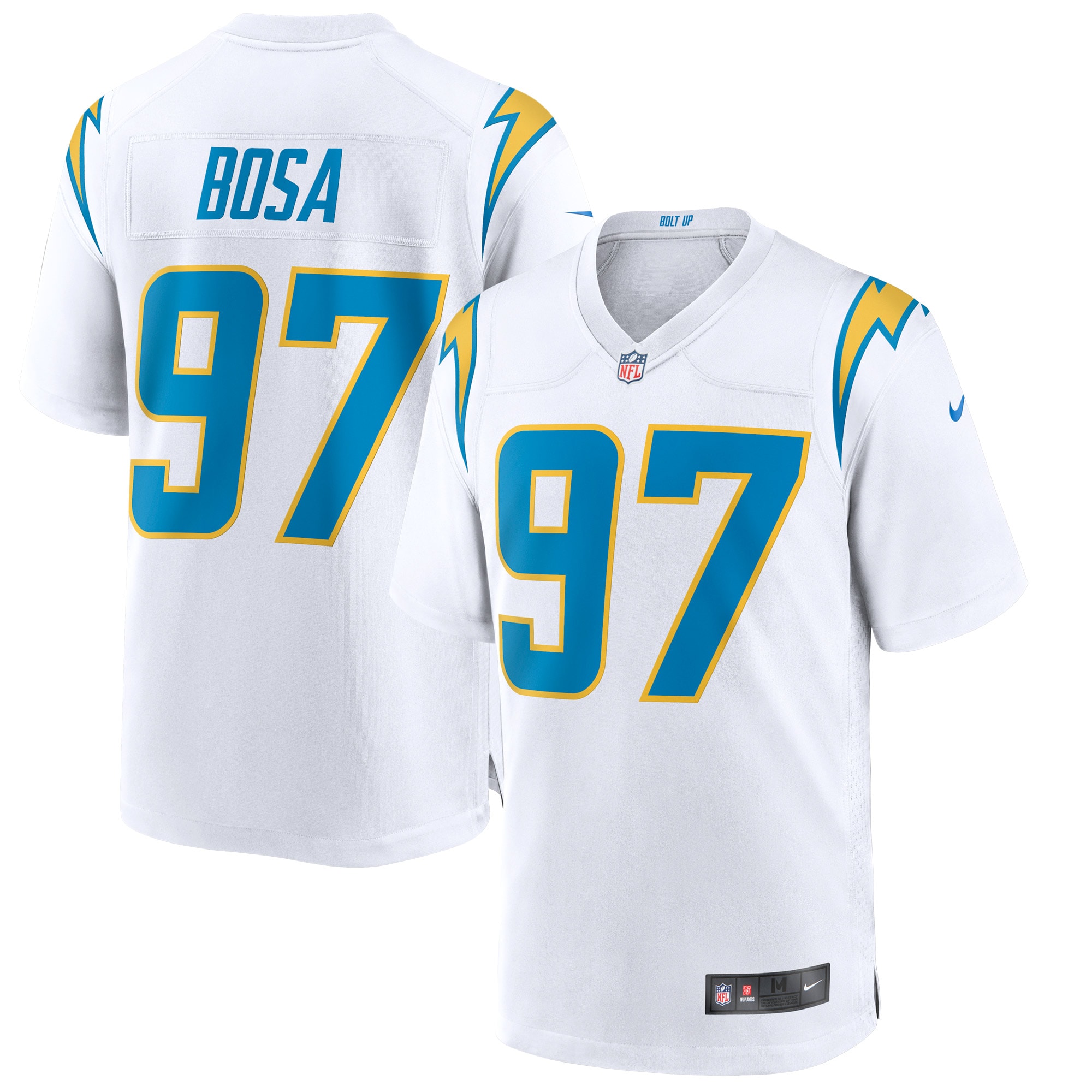 Joey Bosa Los Angeles Chargers Game Jersey – White