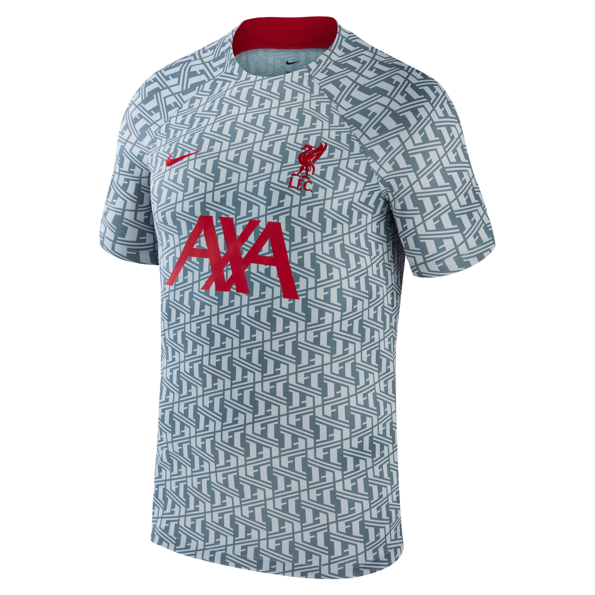 Liverpool 2023/24 Pre-Match Performance Top – Gray