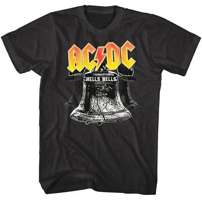 Acdc Hells Bells Album Cover S T Shirt Metal Rock Band Vintage Tour Merch Top 5507