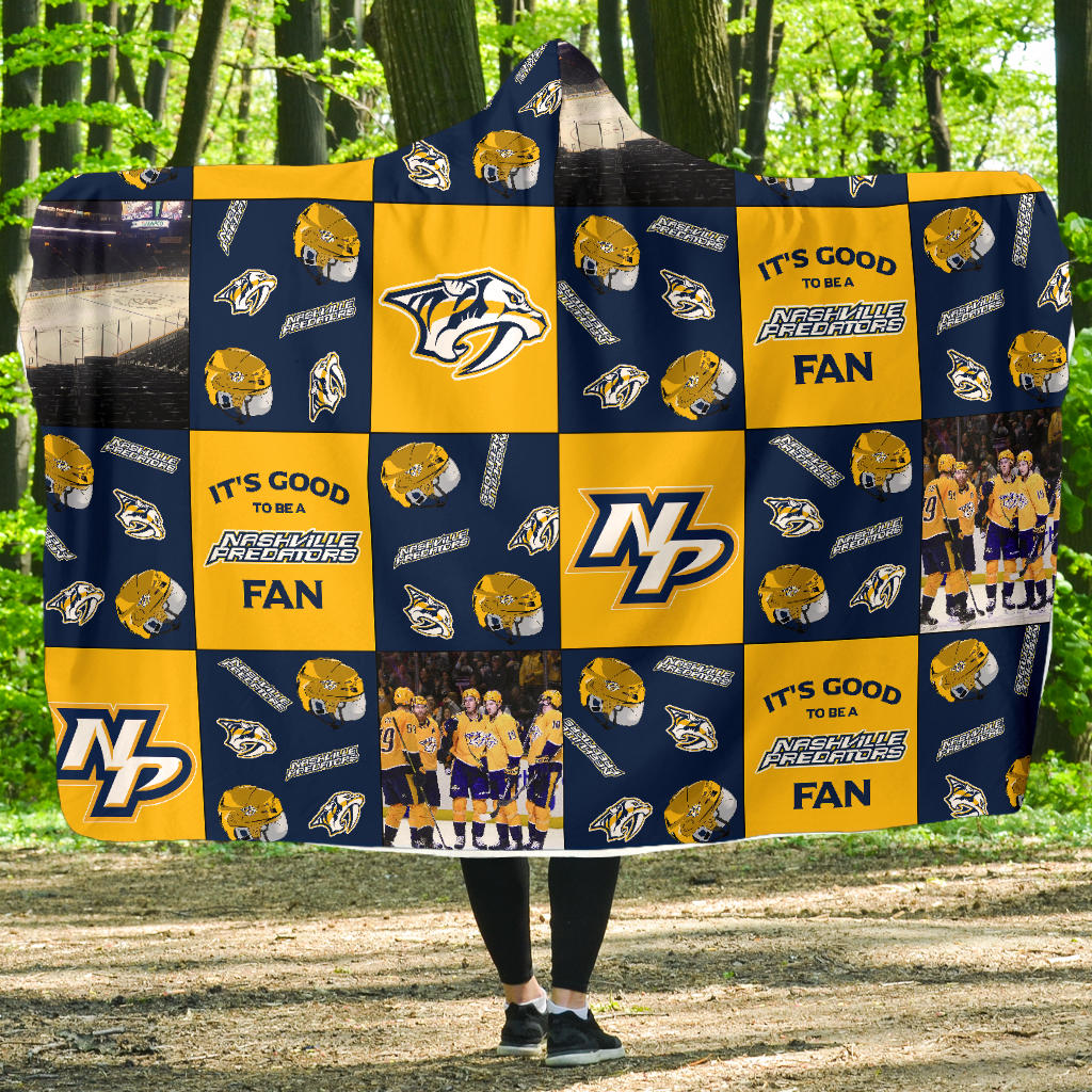 It’S Good To Be A Nashville Predators Fan Hooded Blanket