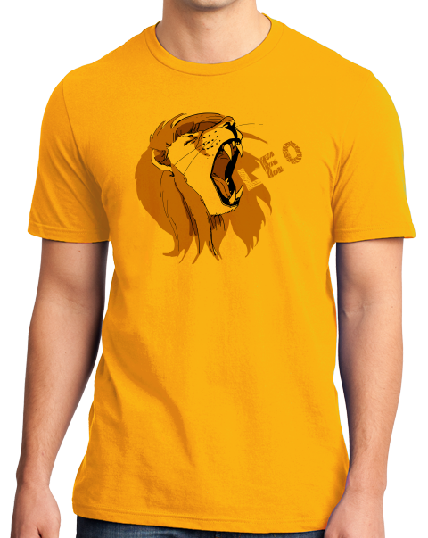 Zodiac Leo The Lion – Horoscope Astrology Fan Star Sign T-Shirt